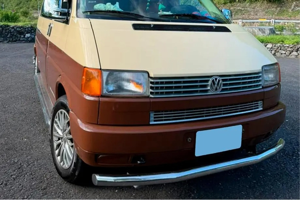 Volkswagen T4 для кемпинга и бездорожья: установка передней защиты, боковых порогов и задних углов