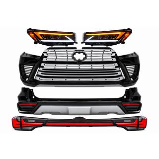 Комплект обвеса в стиле LX600 Toyota Highlander 2013-2019 гг. фото 2